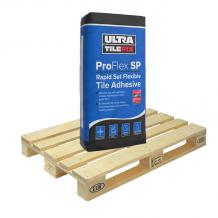 Ultra Tile Fix ProFlex SP Rapid Set Flexible S1 Adhesive Grey 20kg Full Pallet (54 Bags Tail Lift)